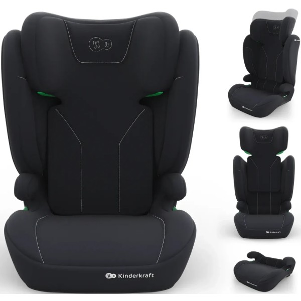Фото - Автокресло Kinderkraft i-Spark 2 Plus i-Size Black (KCISPA02BLKPL00)